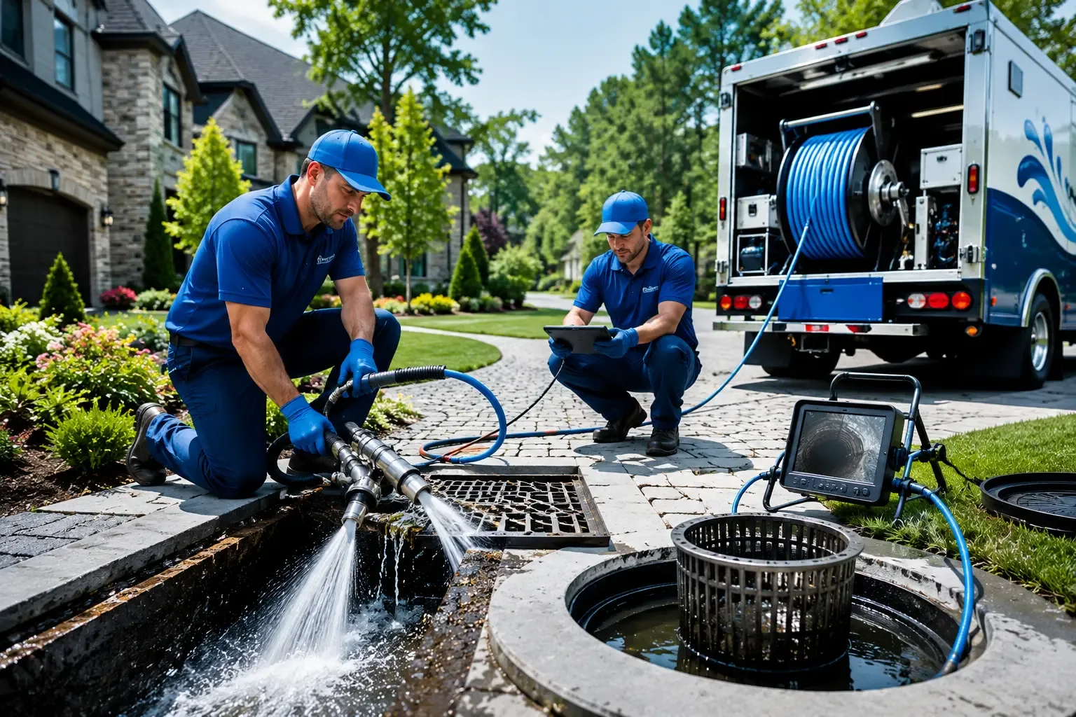 Local outdoor drain cleaning professionals in Axton, VA