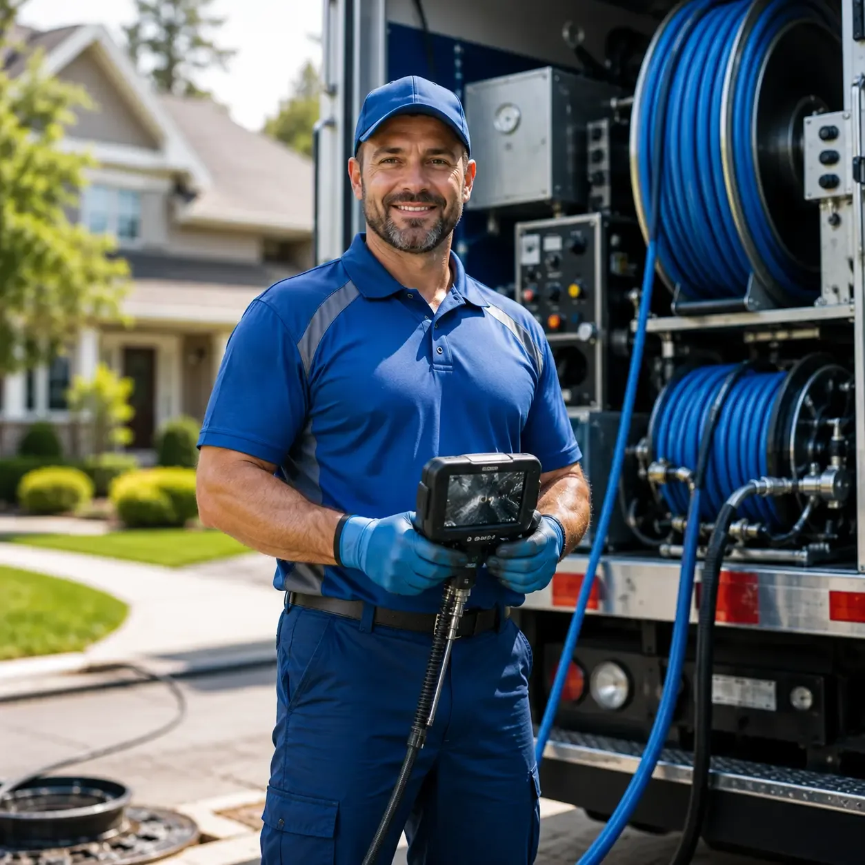 Local outdoor drain cleaning specialists in Axton, VA